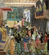 marin mersenne Accompanied by dance oil painting